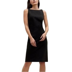 M.M. Lafleur Dress Size 6 Black Sleeveless Twisted Straps =W